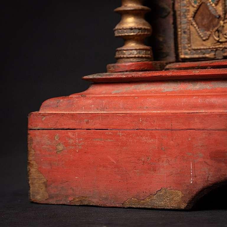 Antique Wooden Burmese Temple from Burma For Sale 15