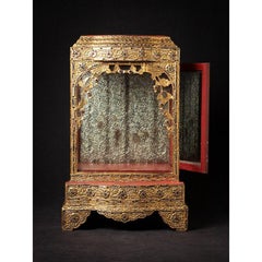 Antique Wooden Burmese Temple from Burma