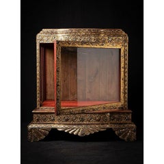 Antique wooden Burmese Temple from Burma