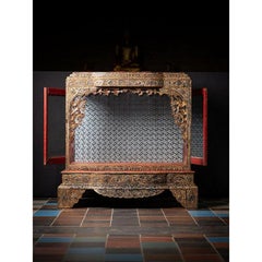 Antique Wooden Burmese Temple from Burma