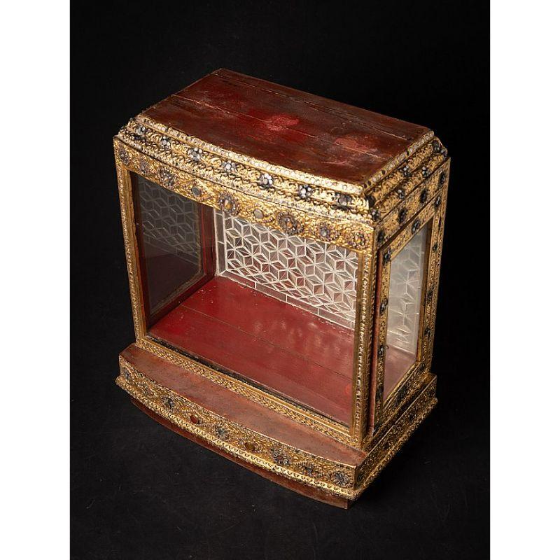 19th Century Antique wooden Burmese temple from Burma For Sale