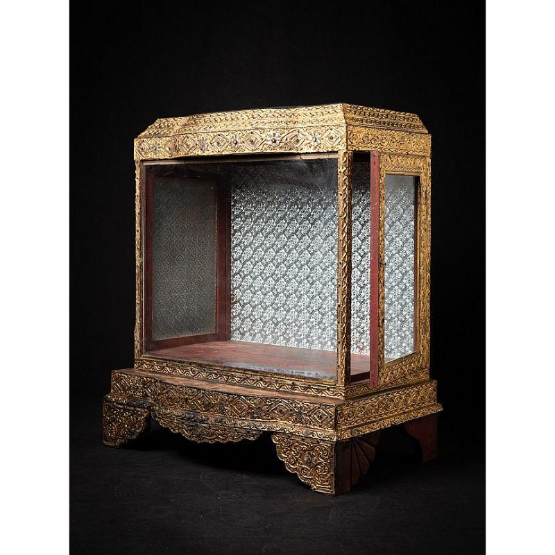 XIXe siècle Temple birman ancien en bois de Birmanie en vente