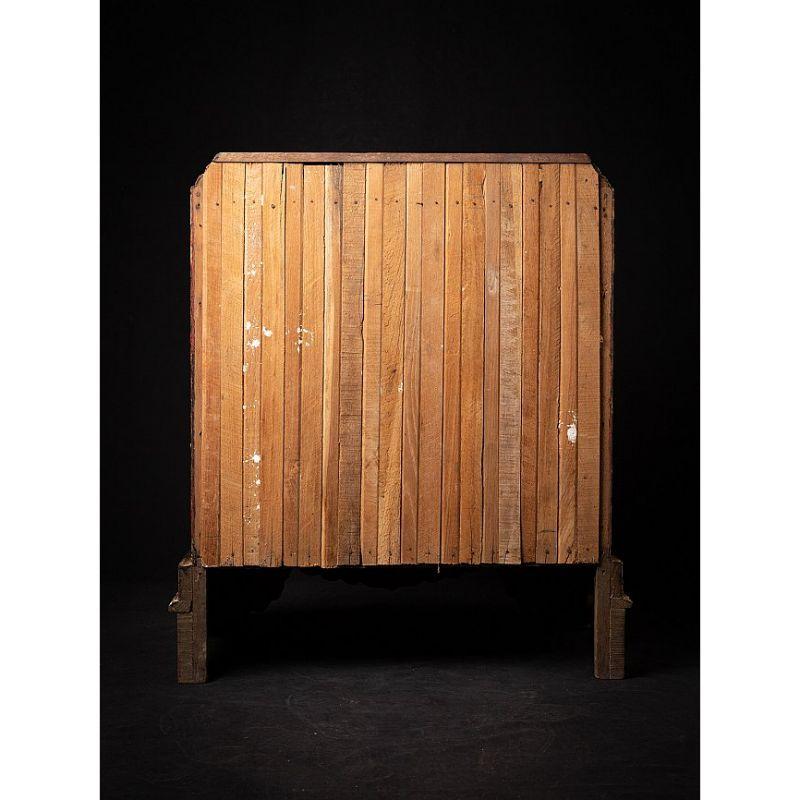 Temple birman ancien en bois de Birmanie en vente 1