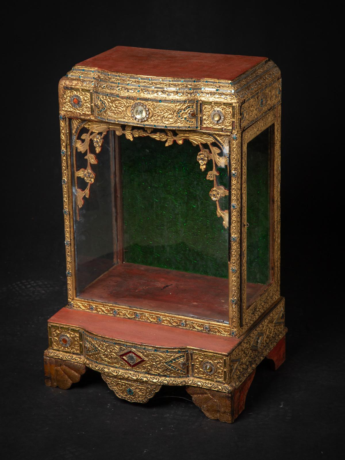 Antique wooden Burmese temple from Burma, Original Buddhas For Sale 2