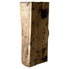 Armario antiguo de madera, escandinavo Wabi Sabi, c  1800s