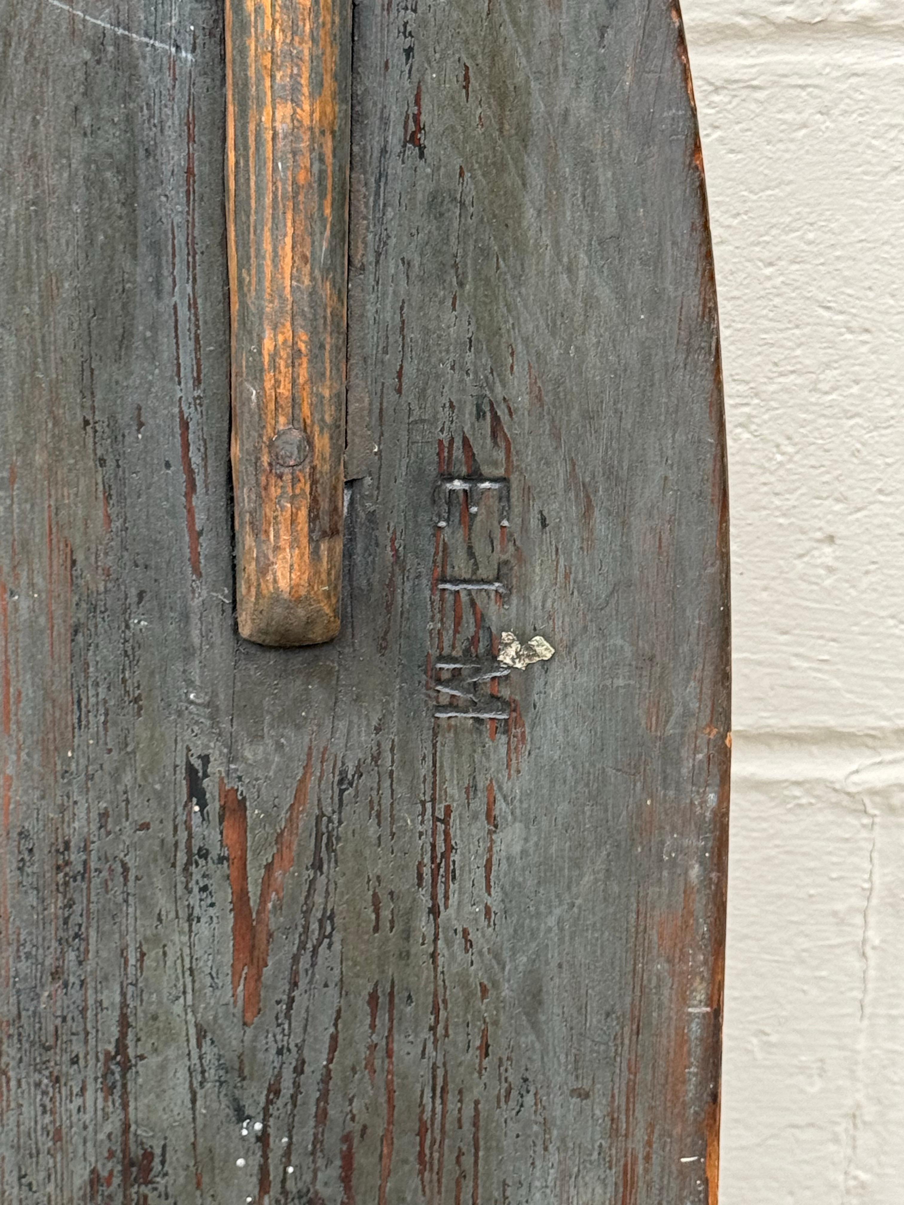 Antique Wooden Canoe Paddle or Oar 6