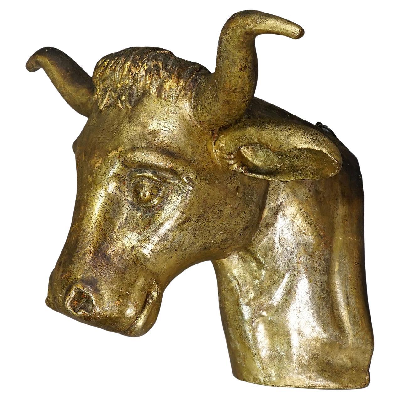 What type of sculpture is Bull’s Head?