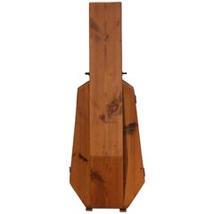 Ancien étui à violoncelle en bois:: Allemagne:: vers 1910
