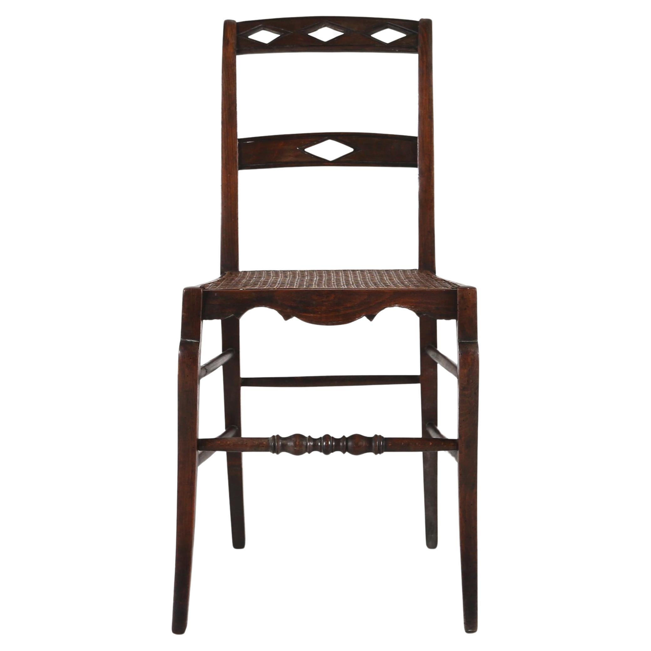 Antique wooden chair 1850