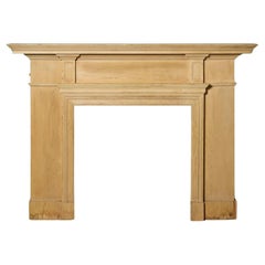 Antique Wooden Fire Mantel