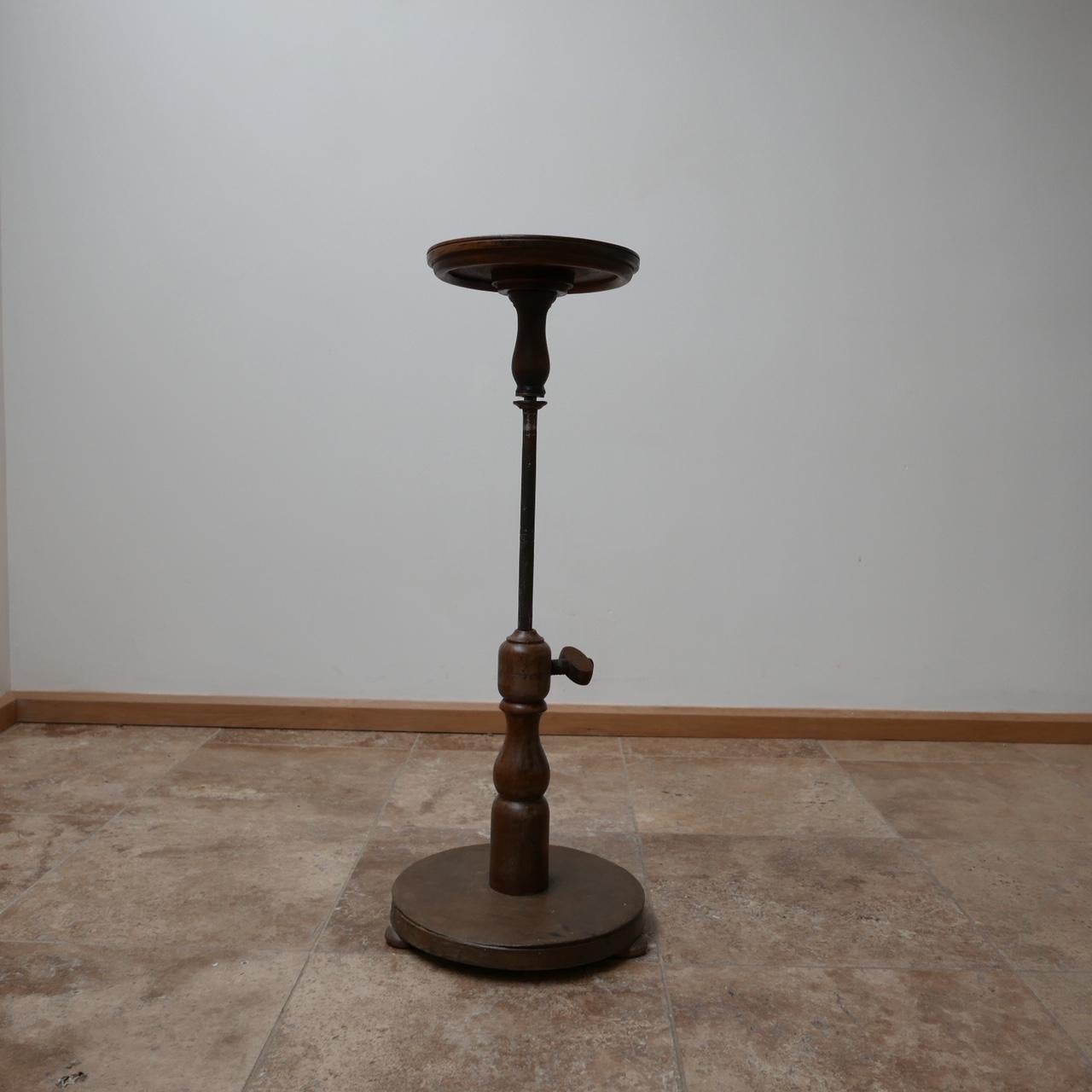 Mid-20th Century Antique Wooden French Artist Sculpture Stand