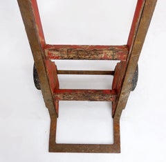 Antique Wooden Hand Truck