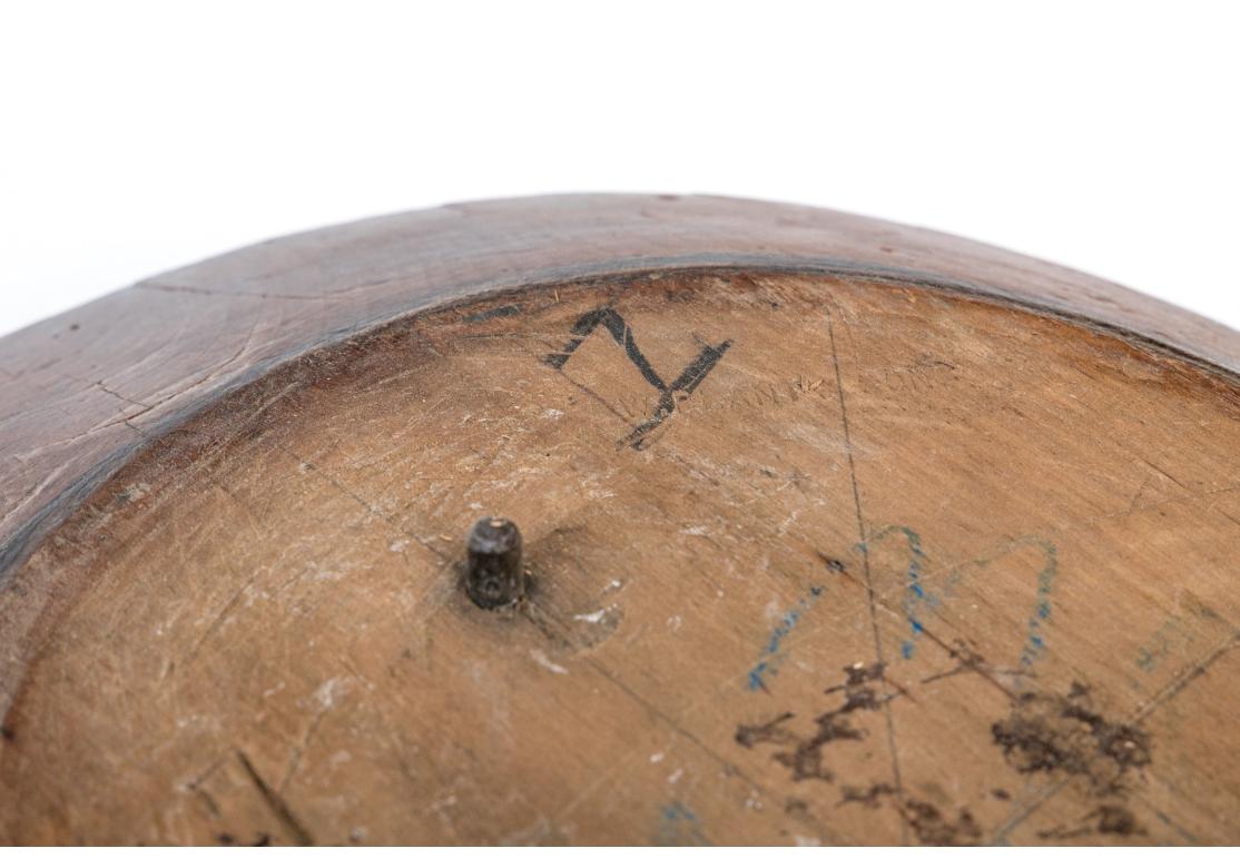 Antique Wooden Hat Block By W. Plant & Son, Manchester, England For Sale 1