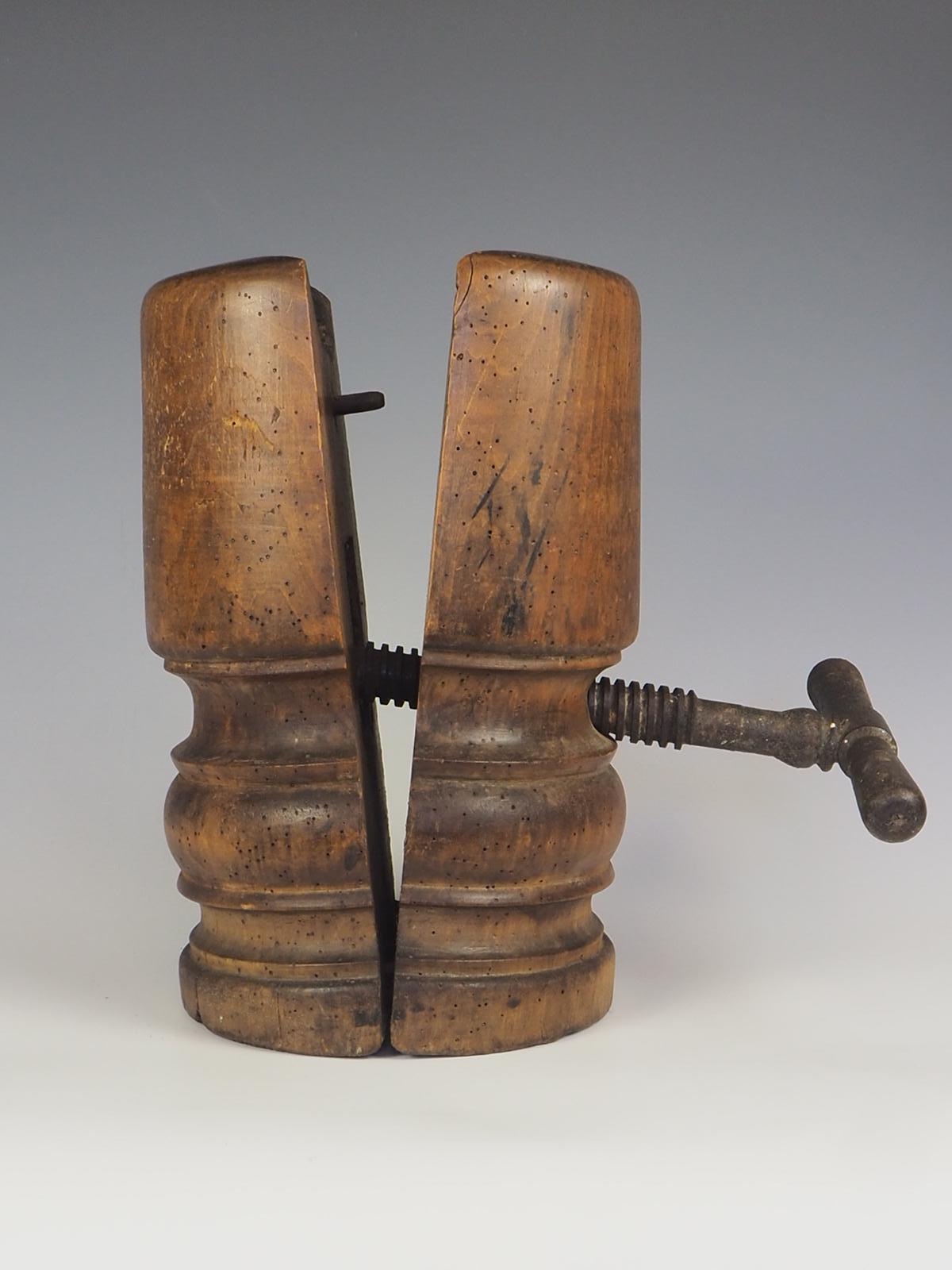 19th Century Antique Wooden Hat Stretcher