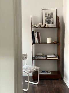 Antique Wooden Italian Bookshelf