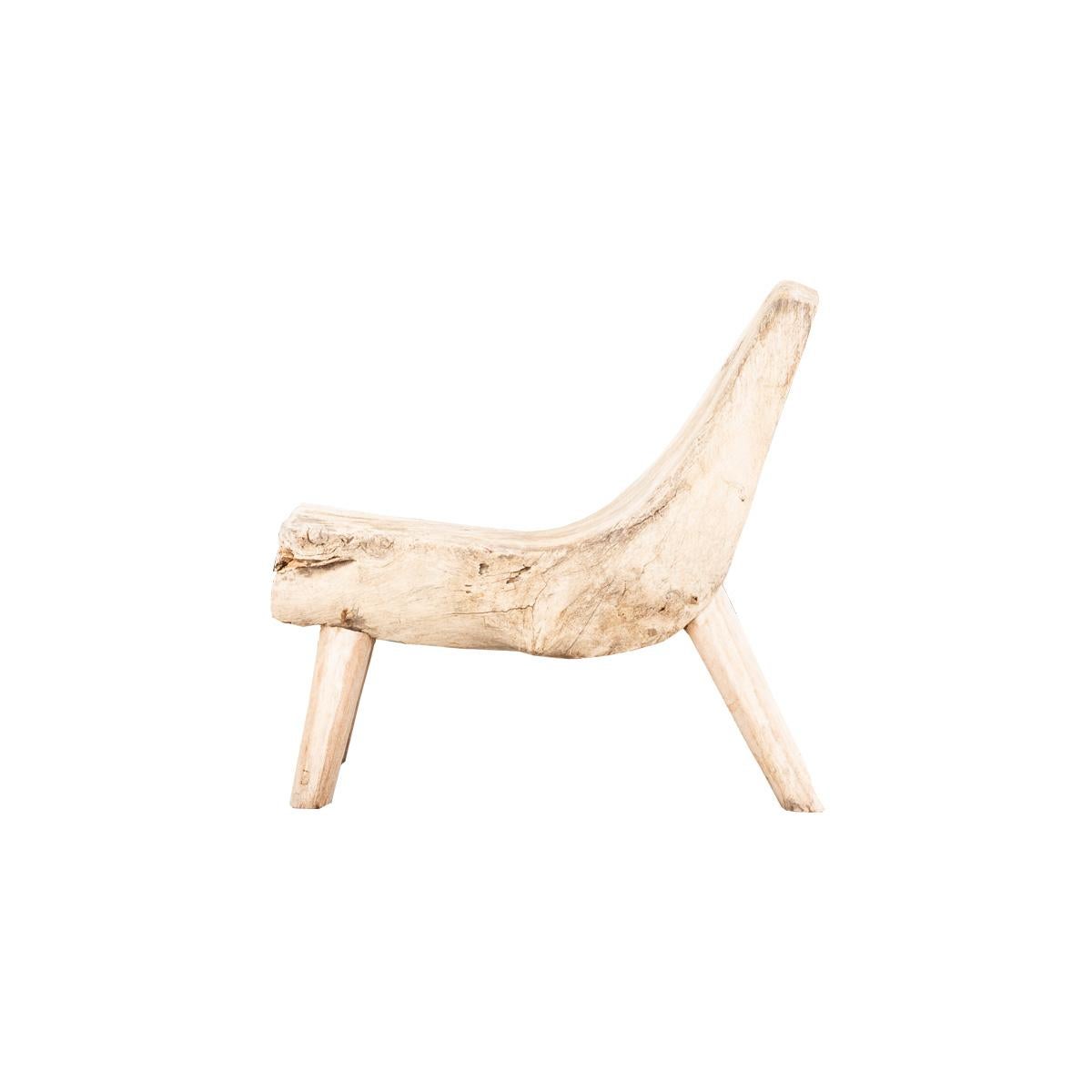 Antique Wooden Lounge Chair (Sonstiges) im Angebot
