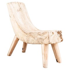 Antique Wooden Lounge Chair