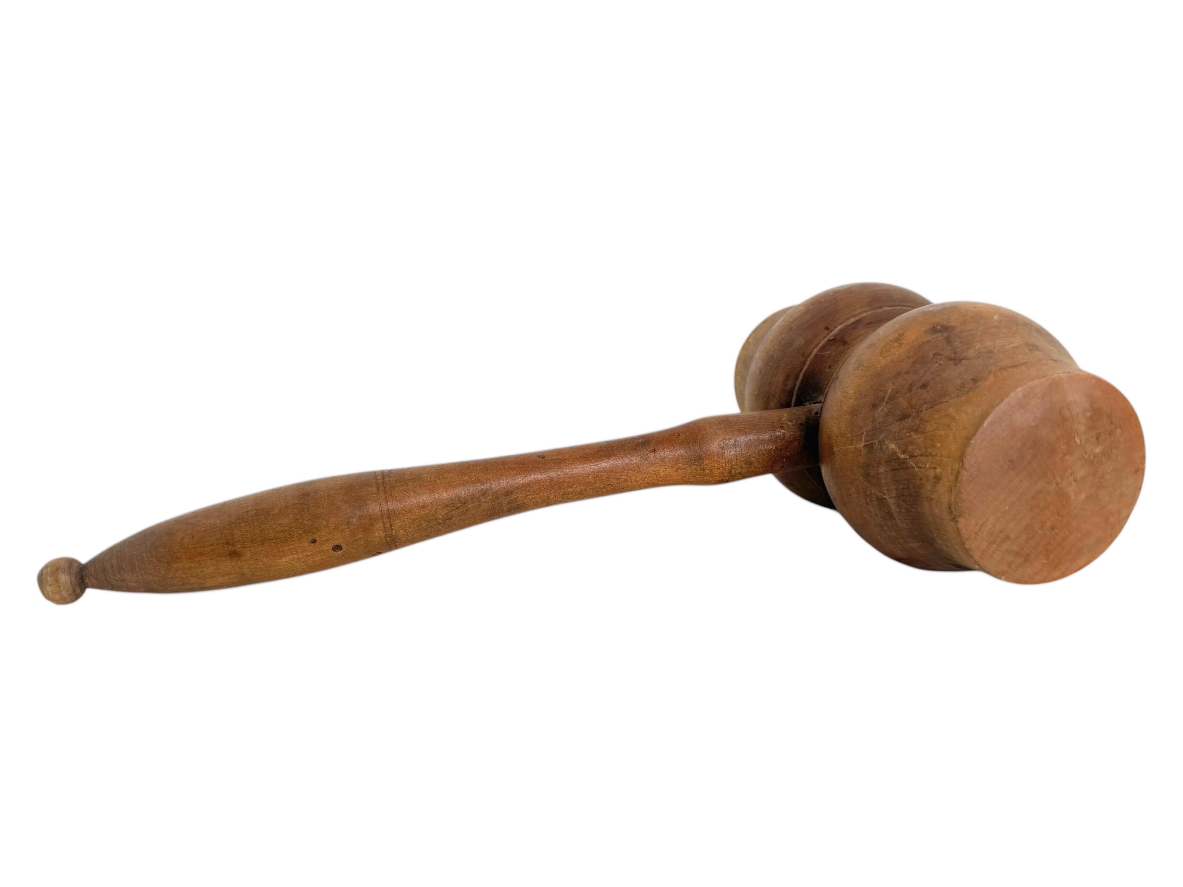 Bois Ancien maillet en bois Outil de sculpteur ou de commissaire-priseur, Vienne, Autriche, années 1900 en vente