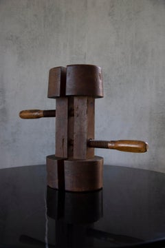 Antique Wooden Millinery Mold Stretcher