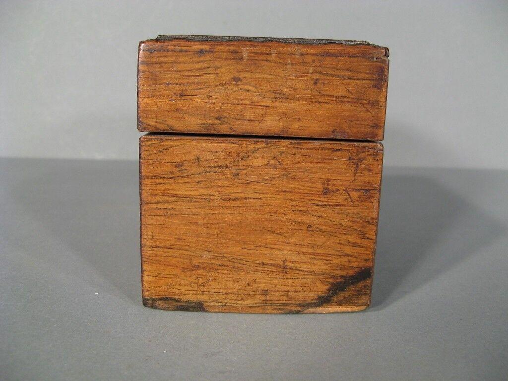 intricately carved wooden box