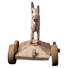 Used Wooden Nandi Bull from, India