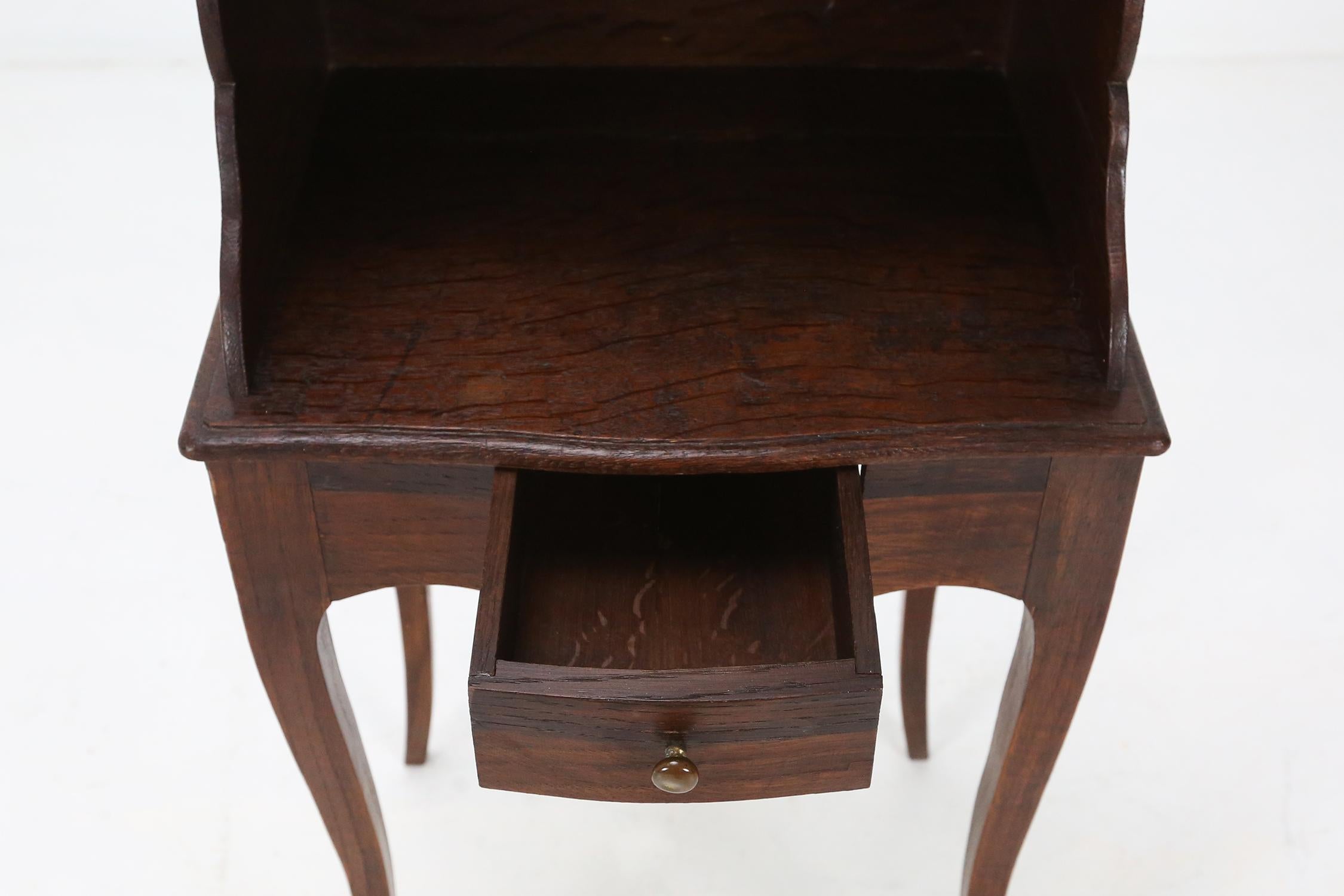 Arts and Crafts Antique Wooden Nightstand, ca.1900 For Sale