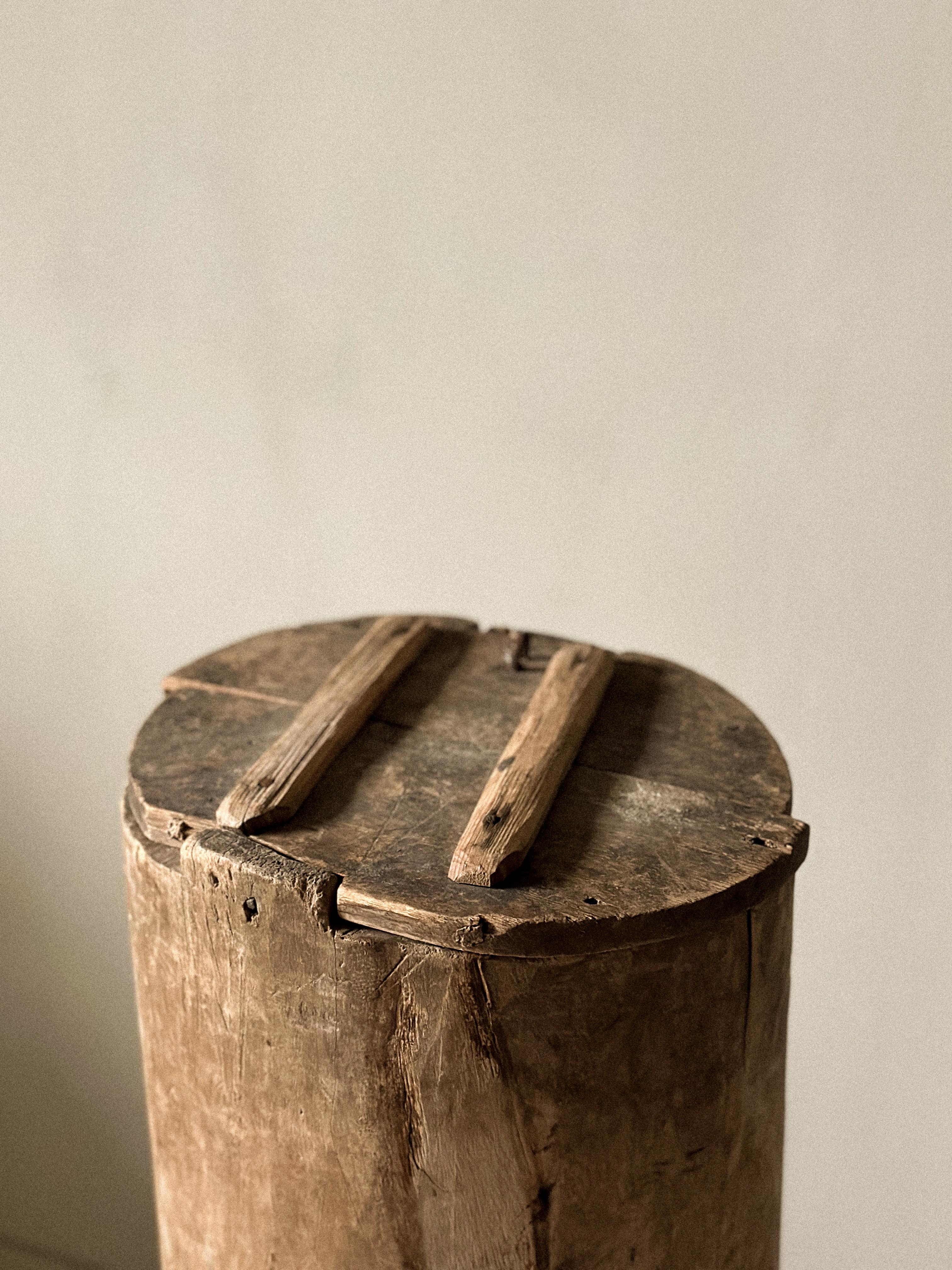 Jardinière ancienne, style Wabi Sabi, Scandinavie des années 1800 Bon état - En vente à Hønefoss, 30