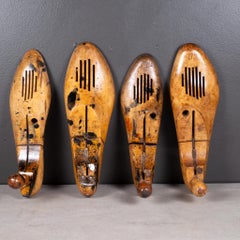 Antique Wooden Shoe Forms c.1920-2 Sets Available