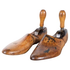 Antique Wooden Shoe Last C.1920-9 Pairs Available