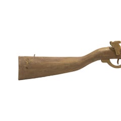 Antique Wooden Shotgun Trade Sign
