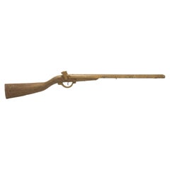 Antique Wooden Shotgun Trade Sign