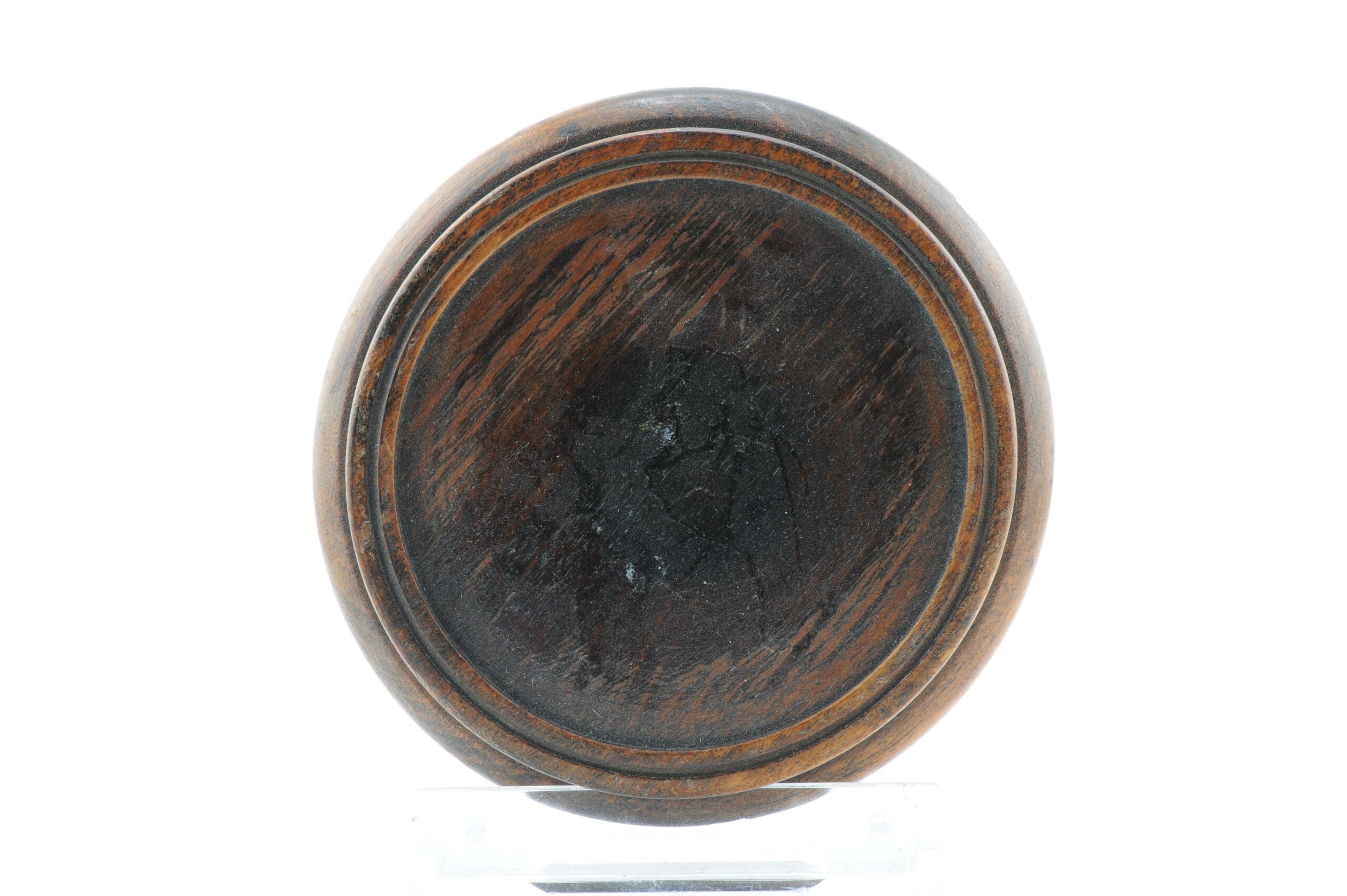 Chinois Ancien Stand en bois pour porcelaine chinoise ou japonaise, 19e/20e C. en vente
