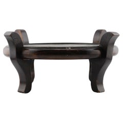 Vintage Wooden Stand for Chinese or Japanese Porcelain, 19th/20th Century