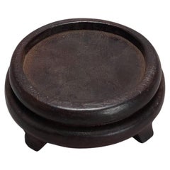 Antique Wooden Stand for Chinese or Japanese Porcelain, 20th Century