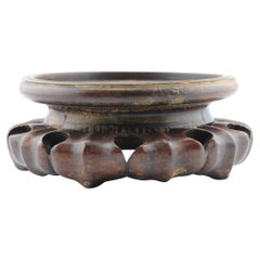 Antique Wooden Stand for Chinese or Japanese Porcelain, China