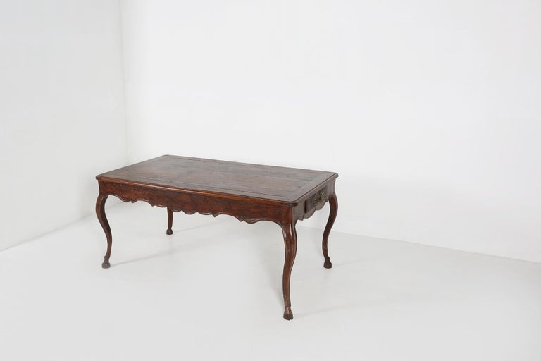 Romantic Antique Wooden Table Ca.1850 For Sale