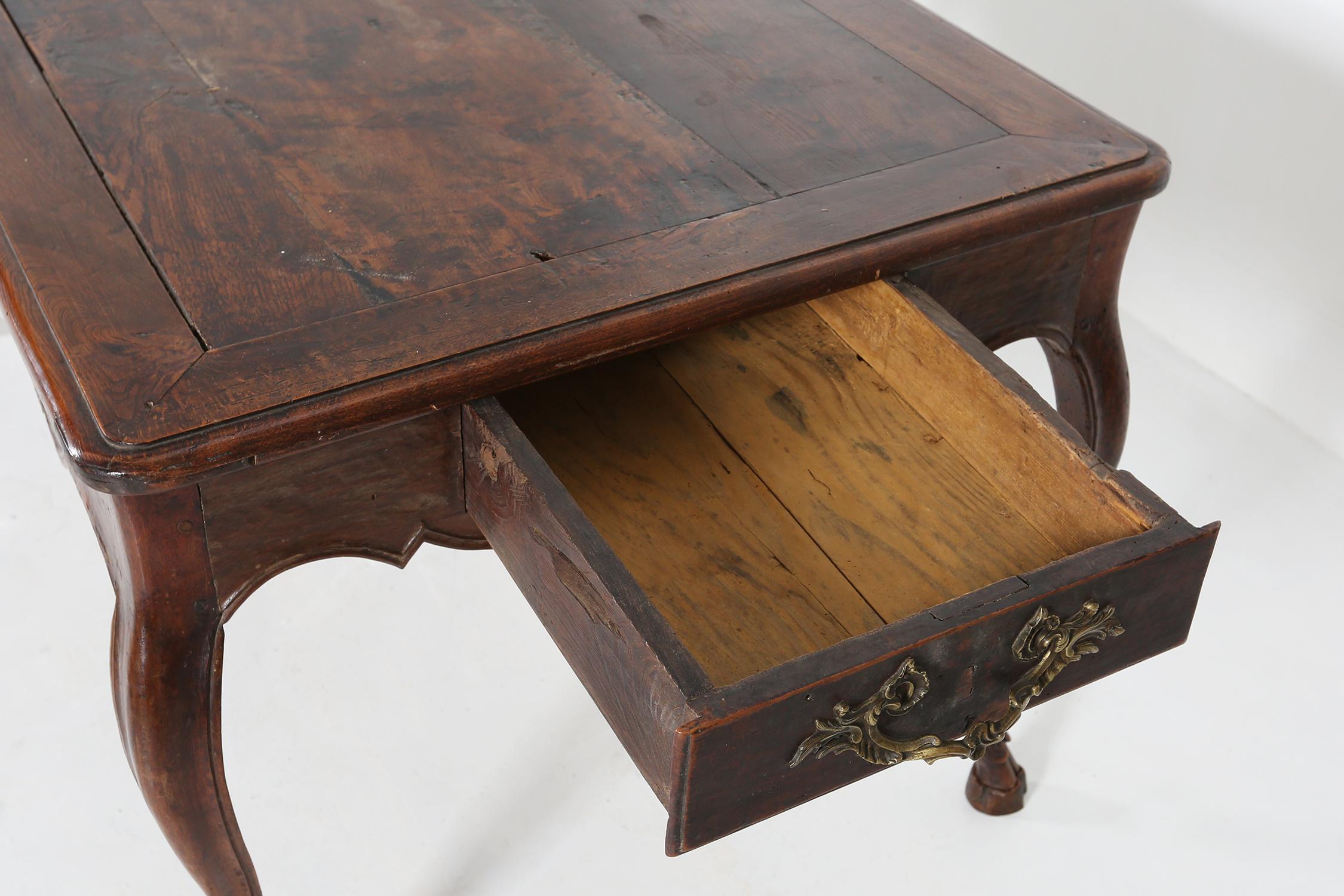 Antique Wooden Table Ca.1850 2