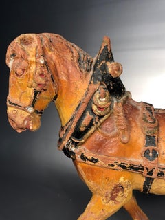Antique Wooden Toy Horse, 19th Century ON SALE
