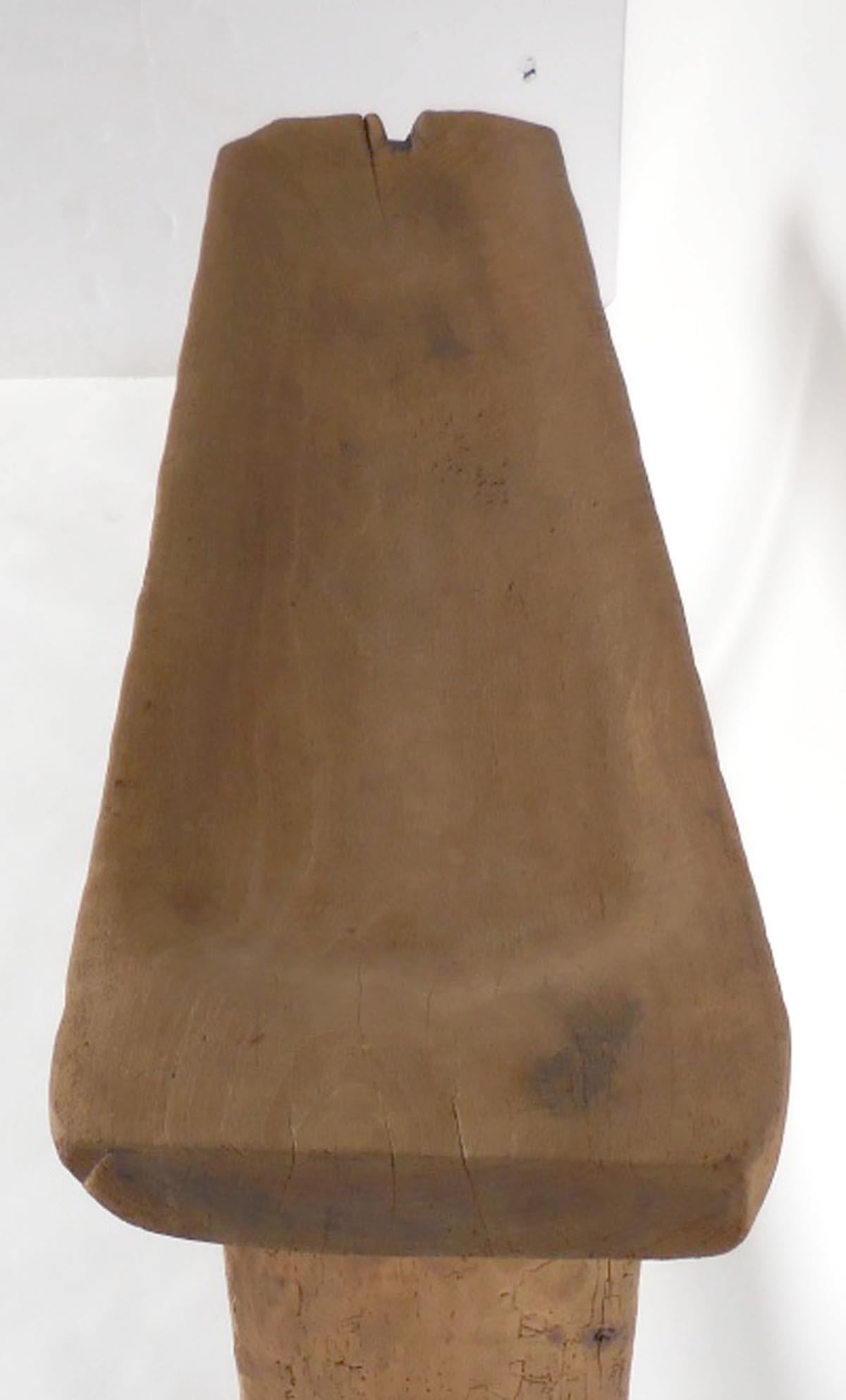 19th Century Antique Wooden Tray Console Table