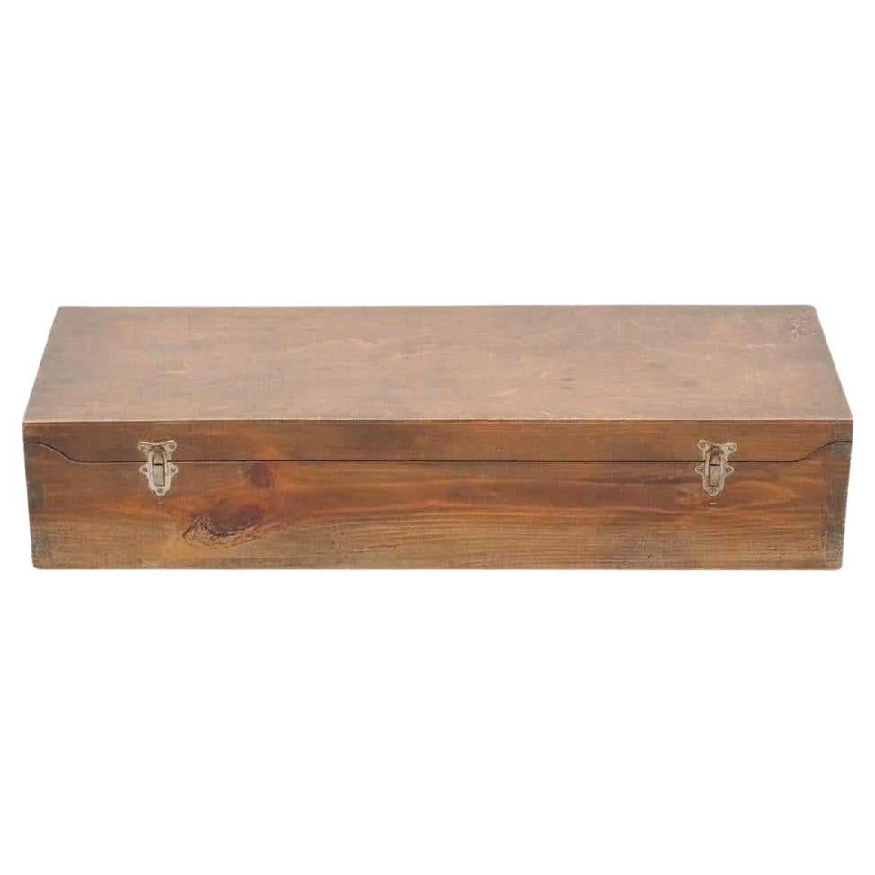 Antique Wooden Trunk Drawer, circa 1930 – France