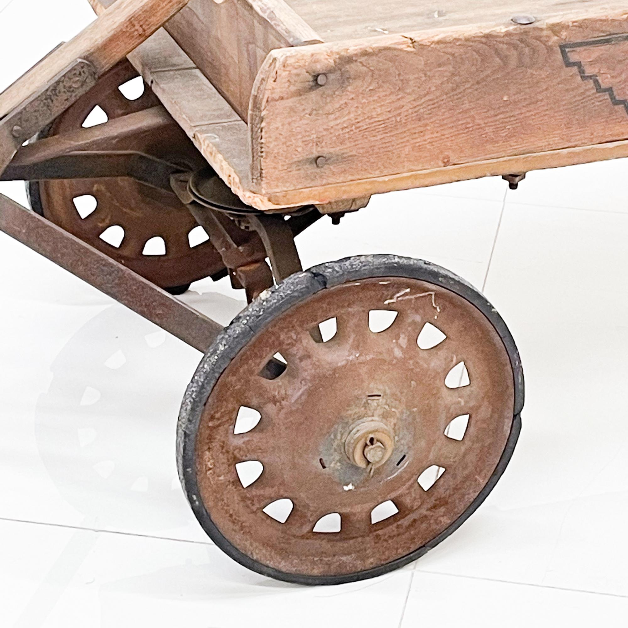 For your consideration, a vintage wooden wagon-cart by Red Racer. Made in the USA circa the 1930s.

Wood with metal frame and rubber wheels. 
Logo from the manufacturer present on the side of the wagon. 
Great collectible Wagon, ideal