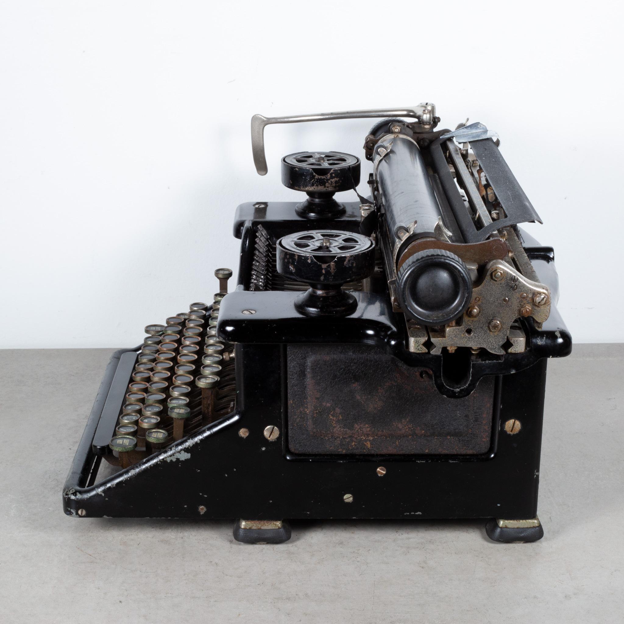 Art Deco Antique Woodstock Teaching Typewriter, C.1932