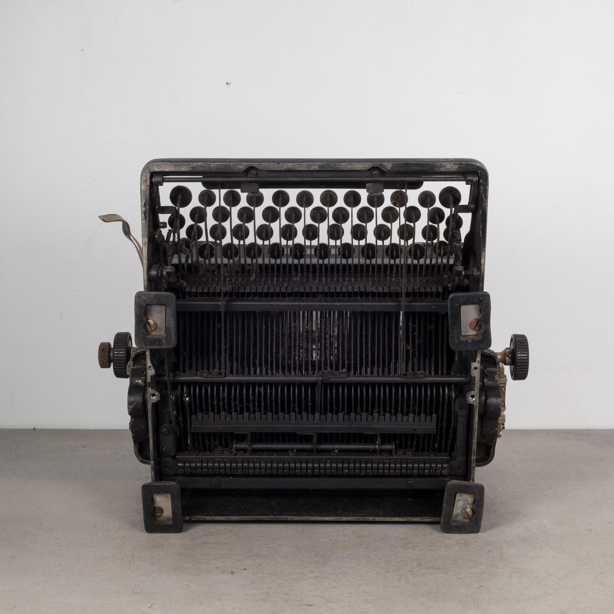 Art Deco Antique Woodstock Typewriter #5, circa 1933