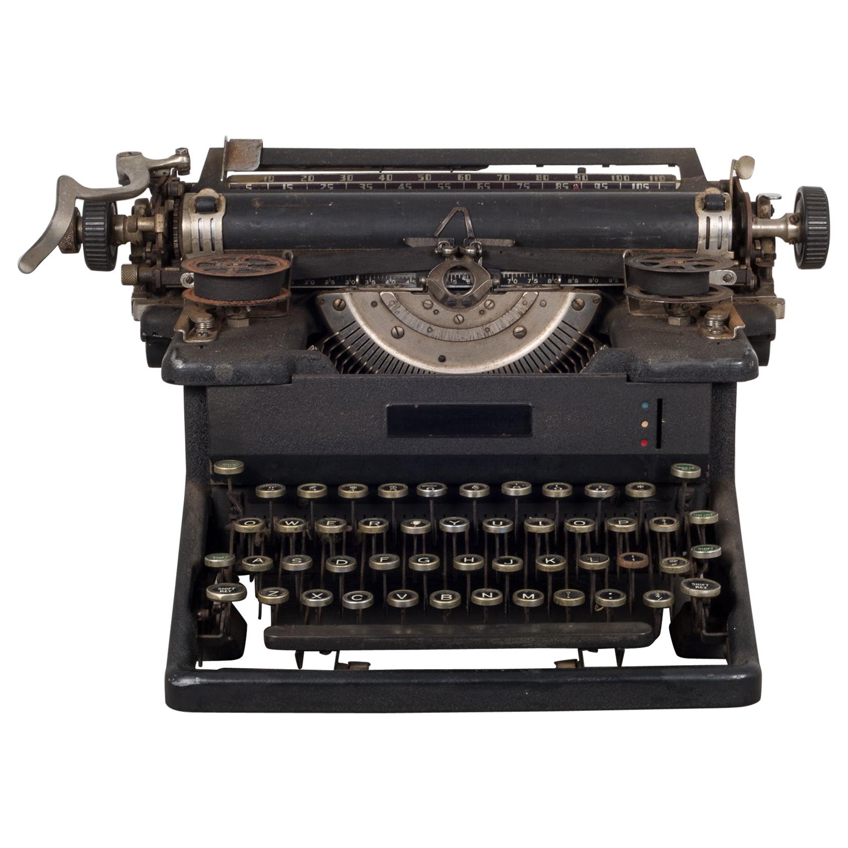 Antique Woodstock Typewriter #5, circa 1933