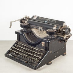 Antique Woodstock Typewriter, circa 1933