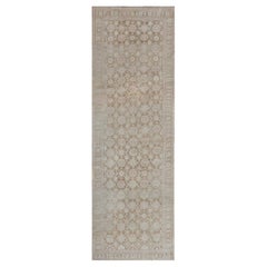 Tapis de couloir caucasien antique Karabagh 