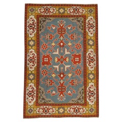 Antique Wool Kilim Rug Handmade Tribal Anatolian Pirot Turkish Carpet
