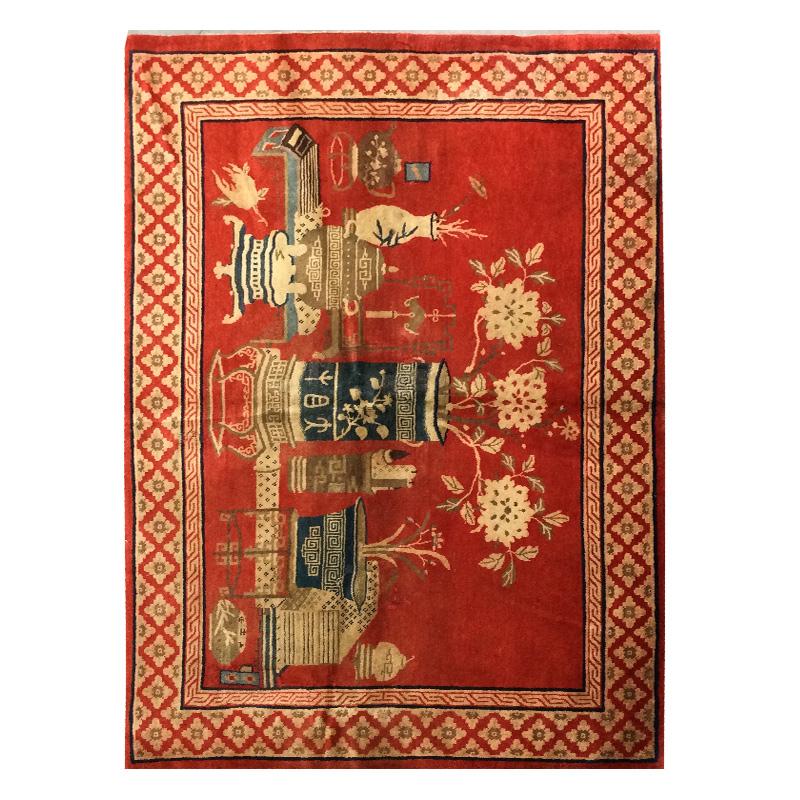 20th Century Antique Wool Rug. 1.90 x 1.30 m. For Sale