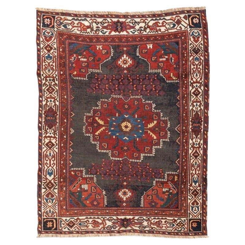 Antique Classic Rug, Meshed Design For Sale at 1stDibs