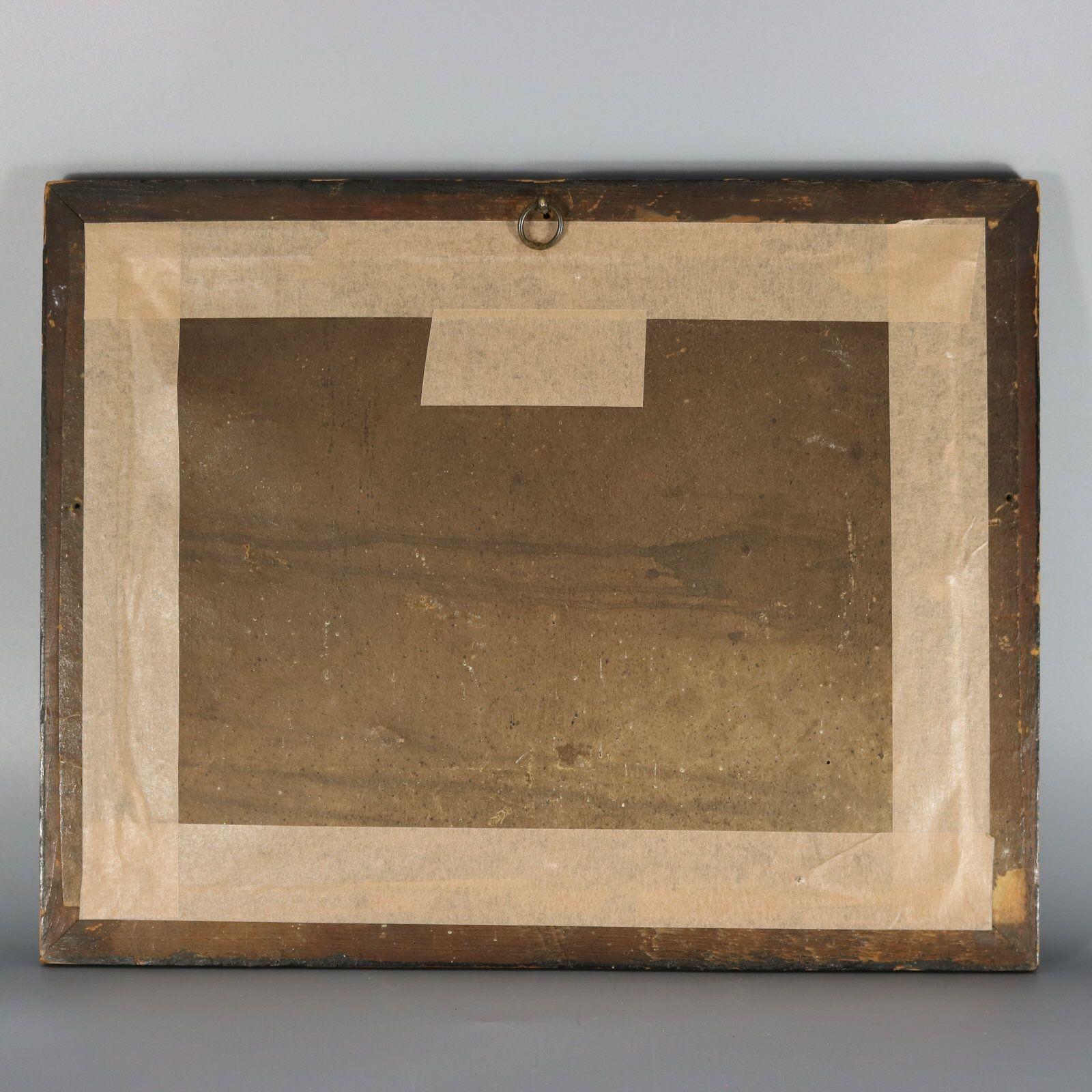 Antique Woolie Sailor's Woolwork Embroidery of a Ship For Sale 2